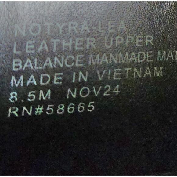 Nordstrom Tyra Black Tall Knee High Boot Sz 8.5 Leather Pull-On Elastic Gore NIB - Picture 13 of 14